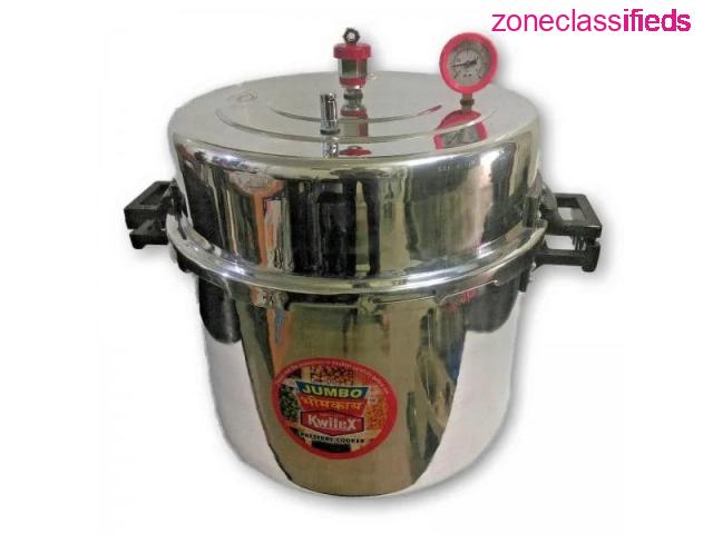 Big Steamer Pot | Large Pressure Cooker - 108 Liters - 1/1