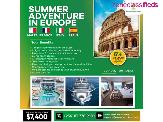 JOIN OUR SUMMER ADVENTURE IN EUROPE - Call 09137782950 - 2/4