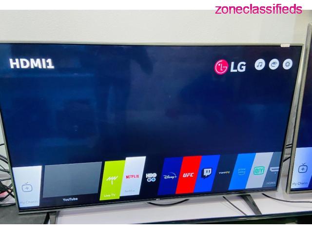 Direct UK used LG 50inches webOS SmartTV frameless (Call 09166333458) - 1/1