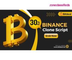 Special Offer: Get a 30% discount on our Binance Clone Script for a limited time!