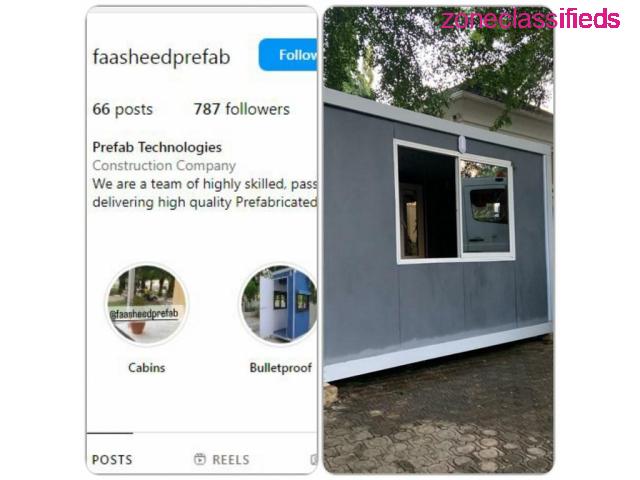 FOLLOW Prefab Technologies ON INSTAGRAM - @fasheedprefab (We Make Prefabricated Cabins) - 2/5