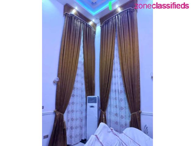 Long Quality Curtains with Board (Call 07082253848) - 1/1