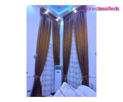 Long Quality Curtains with Board (Call 07082253848)