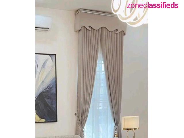 Quality Curtains with Boards (Call 07082253848) - 2/2