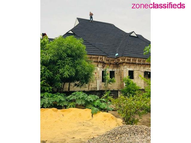 Aluminium and Stone Tiles Roofing with Different Designs for Sale (Call 08166939877) - 8/10