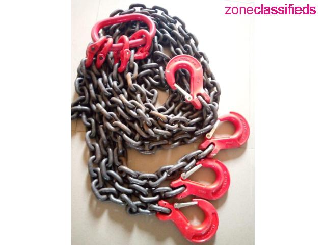 Lifting chains, Lifting Belts/webbing slings/hooks|Lifting and safety equipment (Call 09031222007) - 5/10