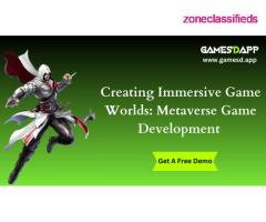 Creating Immersive Game Worlds: Metaverse Game Development