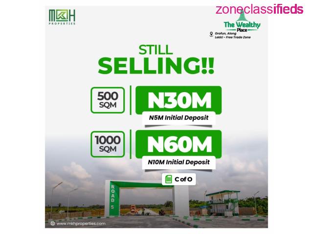 We Are Selling Plots of Land at The Wealthy Place, Lekki (Call 08159074378) - 1/7