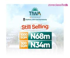 Lands For Sale at Tiwa Commercial Hub, Lekki Epe Expressway (Call 08035277017)
