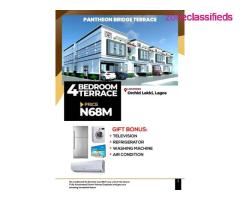 4 Bedroom Terrace For Sale at Pantheon Bridge Terrace, Lekki (Call 08035277017)