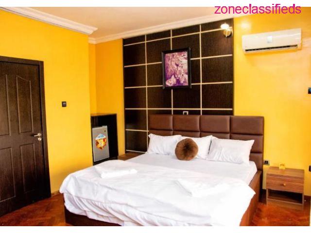 Entire Townhouse (5 Bedrooms) at Adeniyi Jones, Ikeja For Short-Let (Call 08067865713) - 1/7