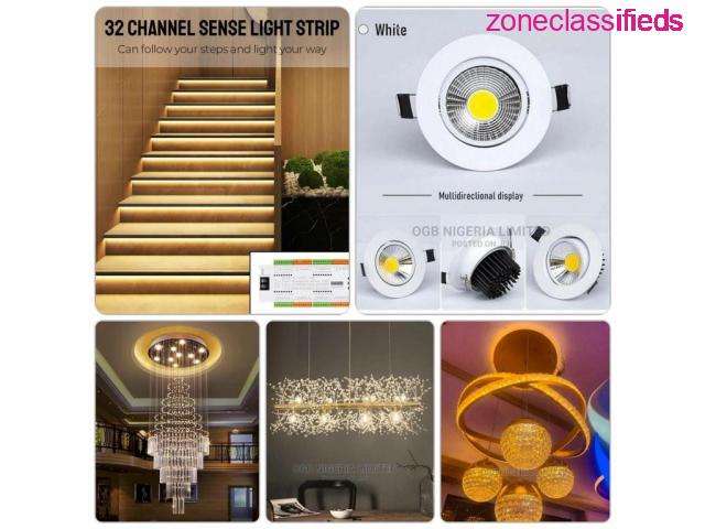 Get Your Luxuirous Chandeliers, Wall Lamps, Ceiling Lamps, Street Lights (Call 09137778407) - 9/10