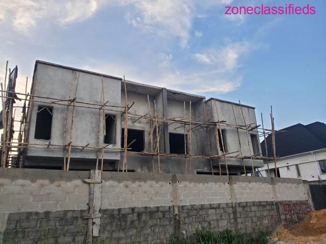 4 bed and a BQ Semi-detached Duplex at EstherDam Residence II, Sangotedo (Call 09041496047) - 3/4