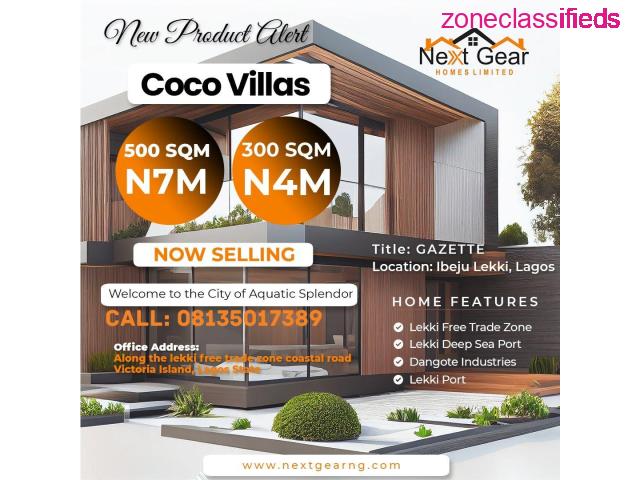 Lands For Sale at Coco Villas along Lekki Free Trade Zone (Call 08135017389) - 2/8