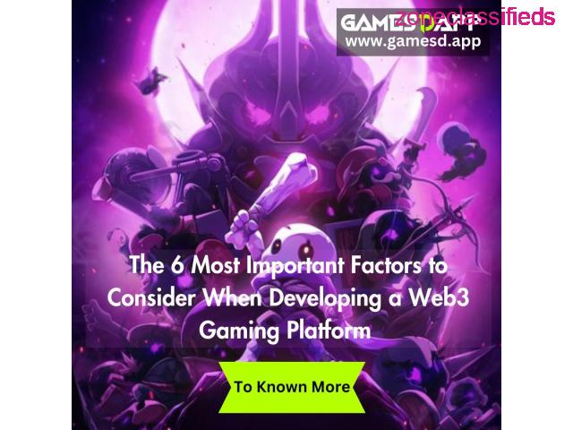 The 6 Most Important Factors to Consider When Developing a Web3 Gaming Platform - 1/1