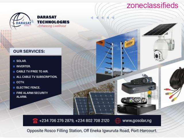 Fire Alarm, Solar, Inverter, Cable TV, CCTV and Electric Fence (Call 07062762879) - 7/9