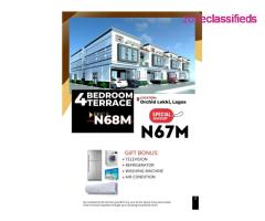 4 Bedroom Terrace (Smart Home) For Sale at Orchid Hotel Road, Lekki (Call 09072608144)