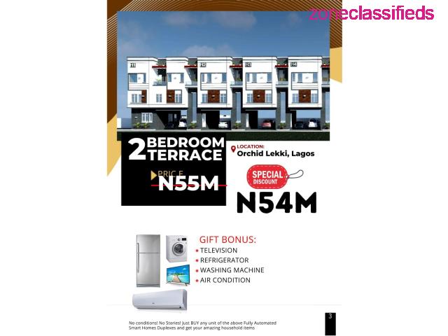 Two Bedroom Terrace (Smart Home) For Sale at Orchid Hotel Road, Lekki (Call 09072608144) - 1/1