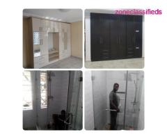 We are into Steel Work, Glass work, Furniture, Interior and Exterior Design (Call 07036669790)