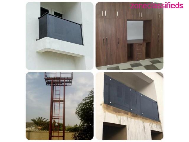 We are into Steel Work, Glass work, Furniture, Interior and Exterior Design (Call 07036669790) - 3/4