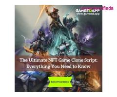 Unleash the Future of Gaming with GamesDapp's NFT Game Clone Script!