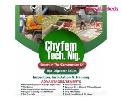 We offer Bio-Digester Toilet System Installation and Training Services (Call 07087015613)