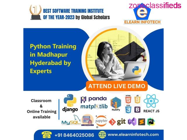 Python Training in Madhapur Hyderabad by Experts - 1/1