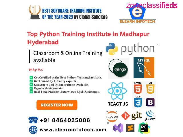 Top Python Training Institute in Madhapur Hyderabad - 1/1