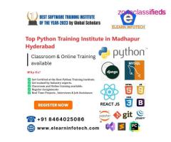 Top Python Training Institute in Madhapur Hyderabad