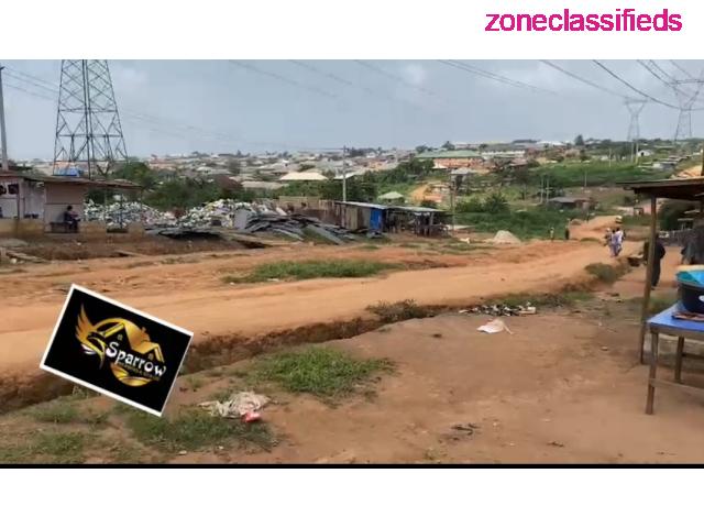 FOR SALE - A Plot of Land at Onimalu Ilogbo Road facing Major Street Road (Call 08020613504) - 4/5