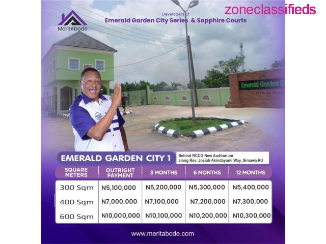 Lands For Sale at Emerald Garden City 1, Simawa Road (Call 07067754408) - 1/2