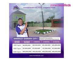 Lands For Sale at Emerald Garden City 1, Simawa Road (Call 07067754408) - Image 1/2