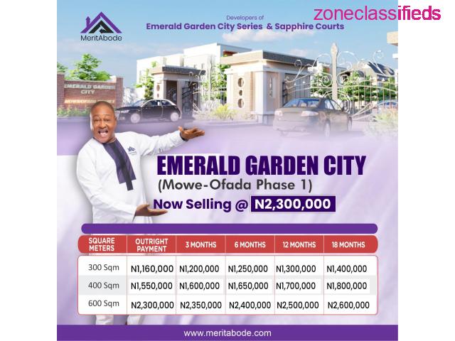 Selling Plots of Land at Emerald Garden City, Mowe-Ofada Phase 1 (Call 07067754408) - 1/2