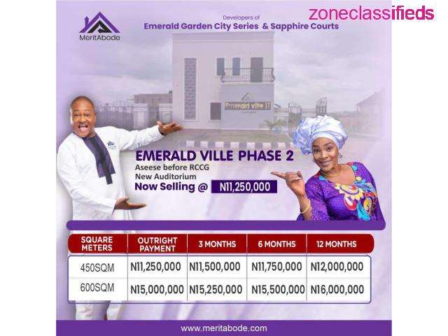 Lands For Sale at Emerald Wellness City, Aseese (Call 07067754408) - 1/1