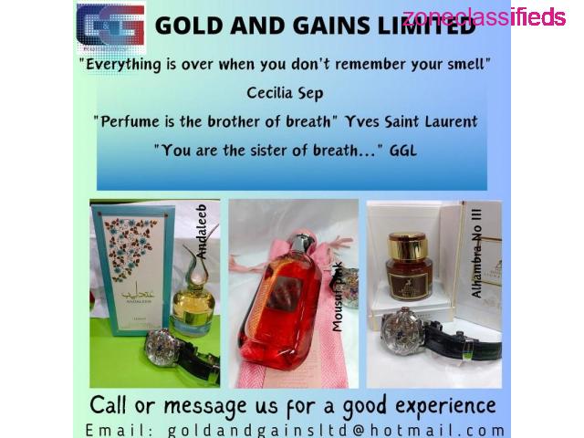 For your Original Perfumes and cosmetics Contact Gold and Gains Limited (Call 07041030129) - 1/9