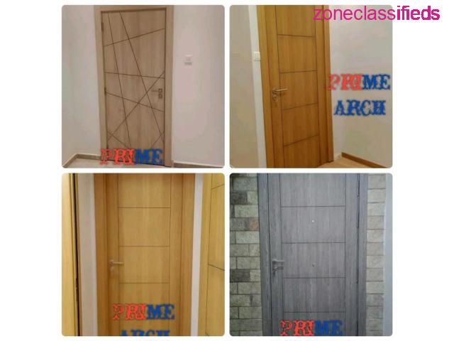 We Sell Varieties of Quality Doors at Prime-Arch Integrated Global Ltd (Call or Whatsapp 08039770956 - 3/6