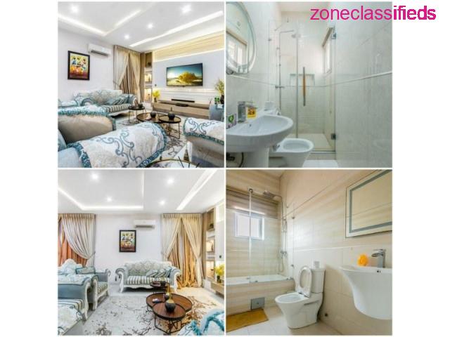 FOR SALE - SERVICED 4 BEDROOM TERRACE DUPLEX WITH A SWIMMING POOL AT IKATE (CALL 09121189076) - 7/10