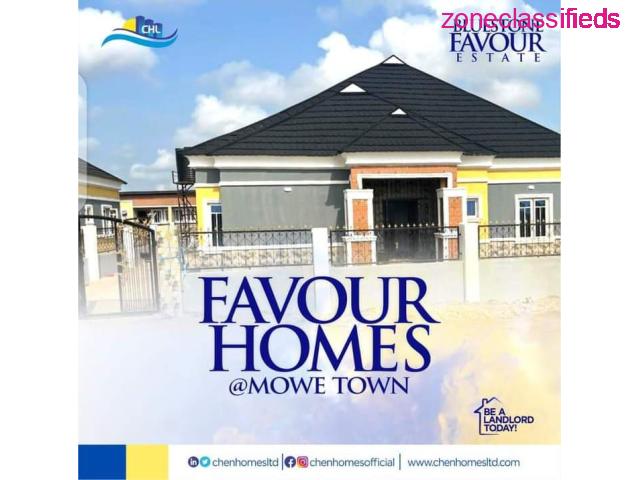 Three Bdr detached bungalow for sale at Mowe Town, Ofade Road, Off Lagos-Ibadan, Expressway - 1/10