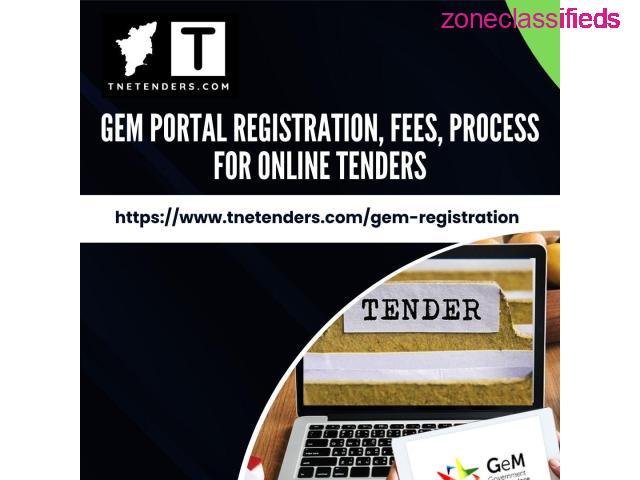 Register as Gem Seller: Join TamilNadu eTenders - 1/1