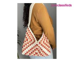 Crocheted ribbon bag, skull pants, beanies, heart totes bag, shrug and more (Call 09064262588) - Image 1/10