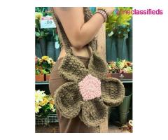 Crocheted ribbon bag, skull pants, beanies, heart totes bag, shrug and more (Call 09064262588) - Image 4/10
