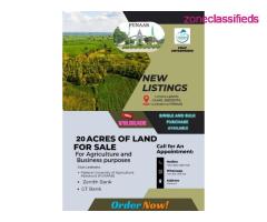 20 Acres of Land For Sale at Abeokuta, 15mins to Funaab (Single and Bulk Purchase) Call 08064966708