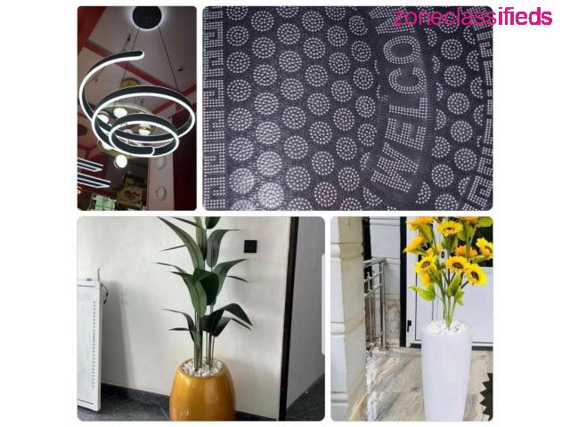 For Sale: Chandeliers,  Center Rug, Flowers, Room Rugs and Other Home Decor Products (Call 091544136 - 5/5