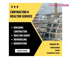 A Professional Building Contractor and  Realtor Agent (Call 08064349689)