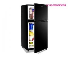3.5 Cu. Ft. Capacity Double-door Compact Fridge with Freezer and 7-Level Thermostat, Compact Conveni