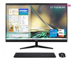 Acer Aspire C27-1700-UA91 AIO Desktop | 27" Full HD IPS Display | 12th Gen Intel Core i5-1235U | Int