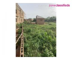 FOR SALE - Half Plot of Land with 2Bedroom and a Dwarf Fence at Igbaga, Ogun (Call 08134016132) Half - Image 3/5