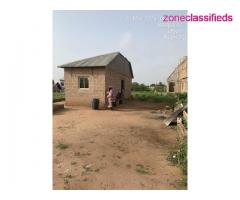 FOR SALE - Half Plot of Land with 2Bedroom and a Dwarf Fence at Igbaga, Ogun (Call 08134016132) Half - Image 4/5