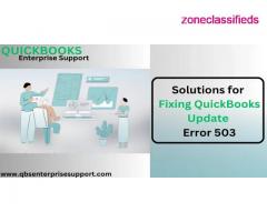 Troubleshoot QuickBooks Update Error 503