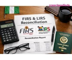 Clear FIRS and LIRS Issues Today - Call 08160158493